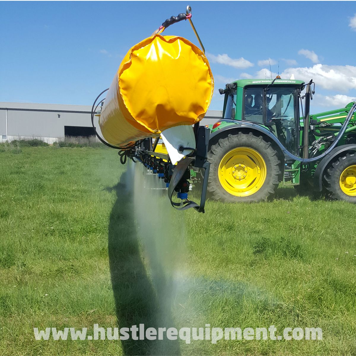 Air-Assisted Boom Spraying | Hustler Equipment